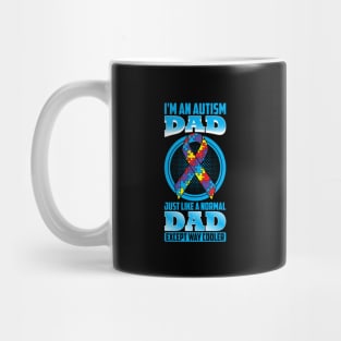 Autism Dad Ribbon Mug